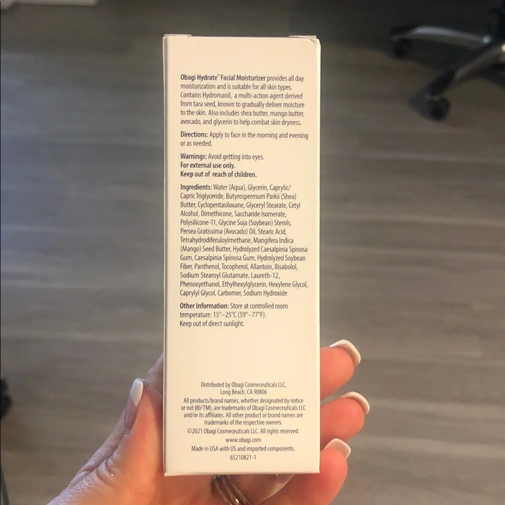 New  Hydrate Facial Moisturizer 1.7 oz